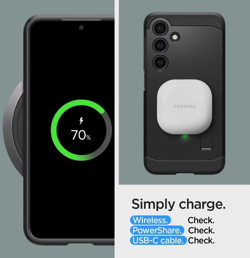 Spigen Tough Armor Samsung Galaxy S24+ Black Spigen Tough Armor Samsung Galaxy S24+ Black