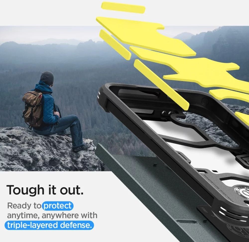 Spigen Tough Armor Samsung Galaxy S24+ Abyss Green Spigen Tough Armor Samsung Galaxy S24+ Abyss Green
