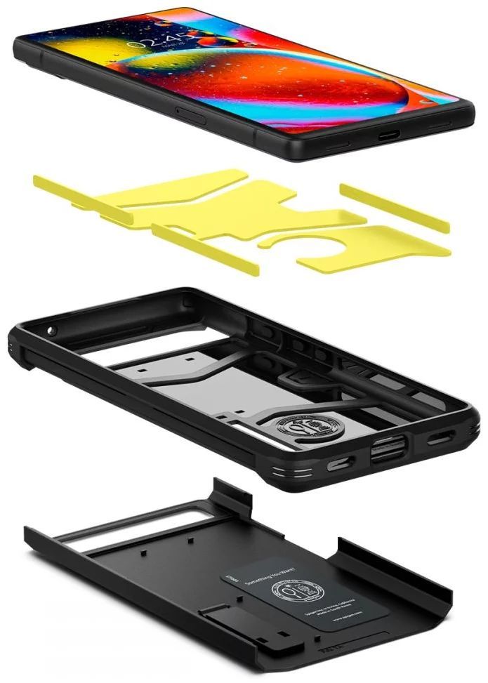 Spigen Tough Armor Google Pixel 6a Black Spigen Tough Armor Google Pixel 6a Black