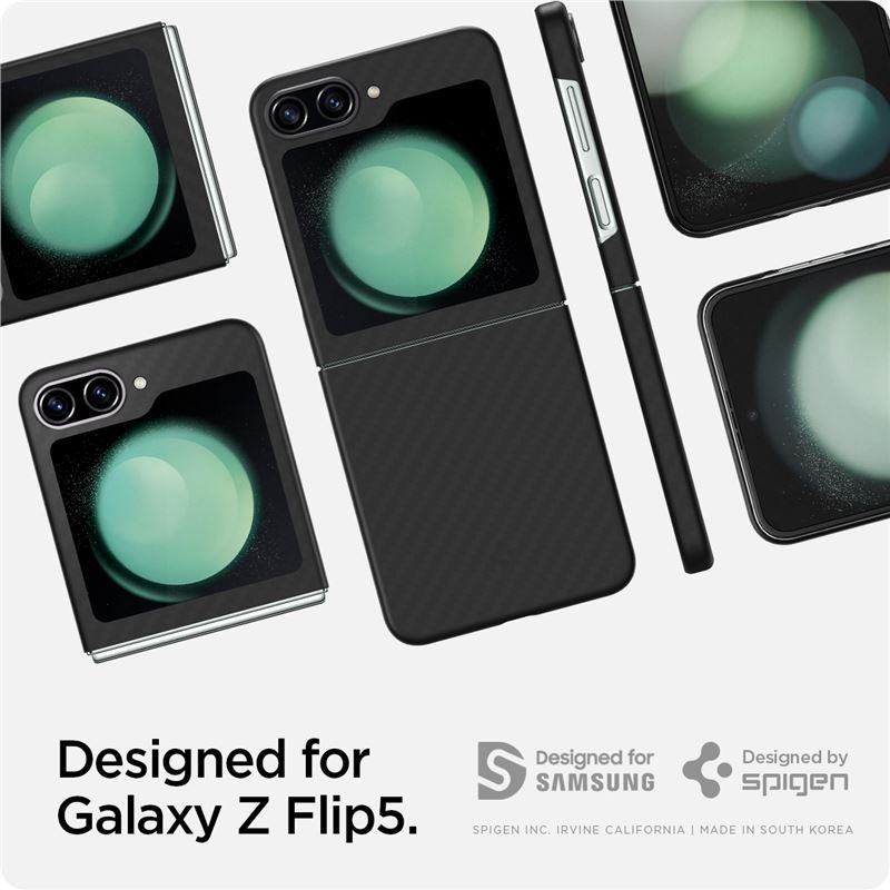 Spigen Air Skin Pro, black - Samsung Galaxy Z Flip5 Spigen Air Skin Pro, black - Samsung Galaxy Z Flip5