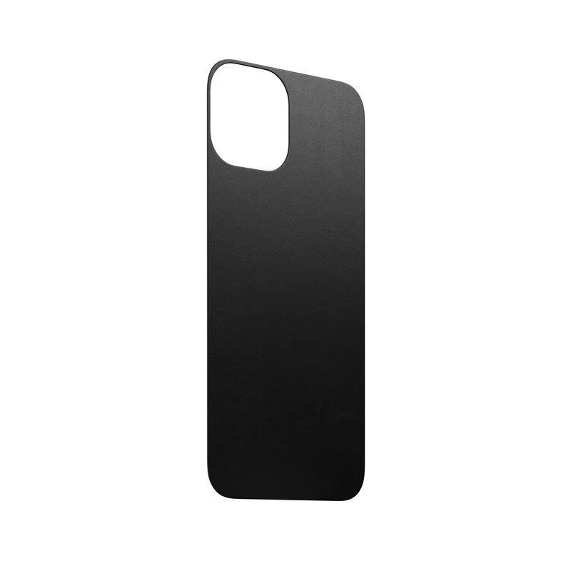 Nomad Leather Skin, black - iPhone 13 mini