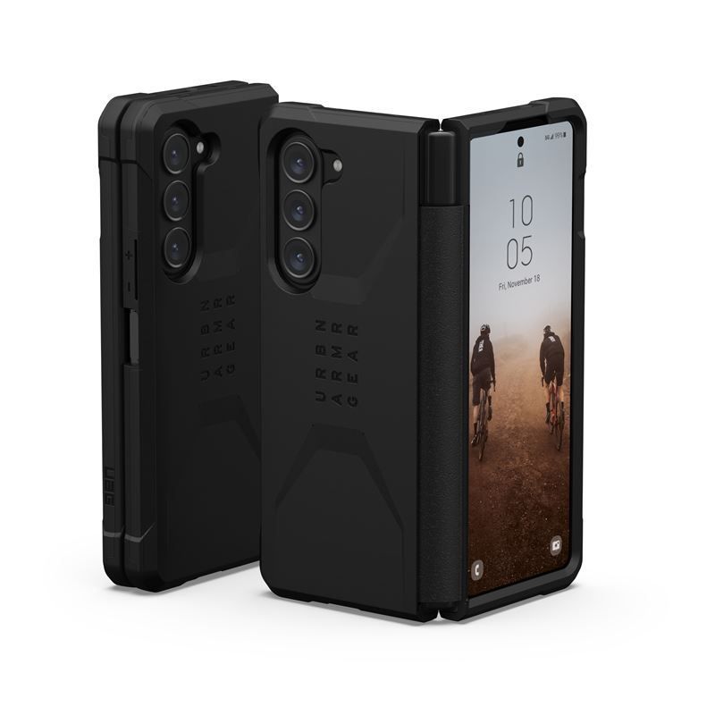 UAG Civilian, black - Samsung Galaxy Z Fold5 UAG Civilian, black - Samsung Galaxy Z Fold5