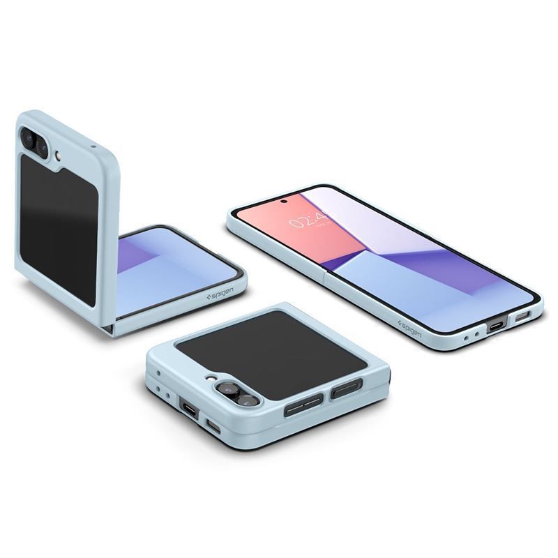 Spigen Air Skin, mute blue - Samsung Galaxy Z Flip5 Spigen Air Skin, mute blue - Samsung Galaxy Z Flip5