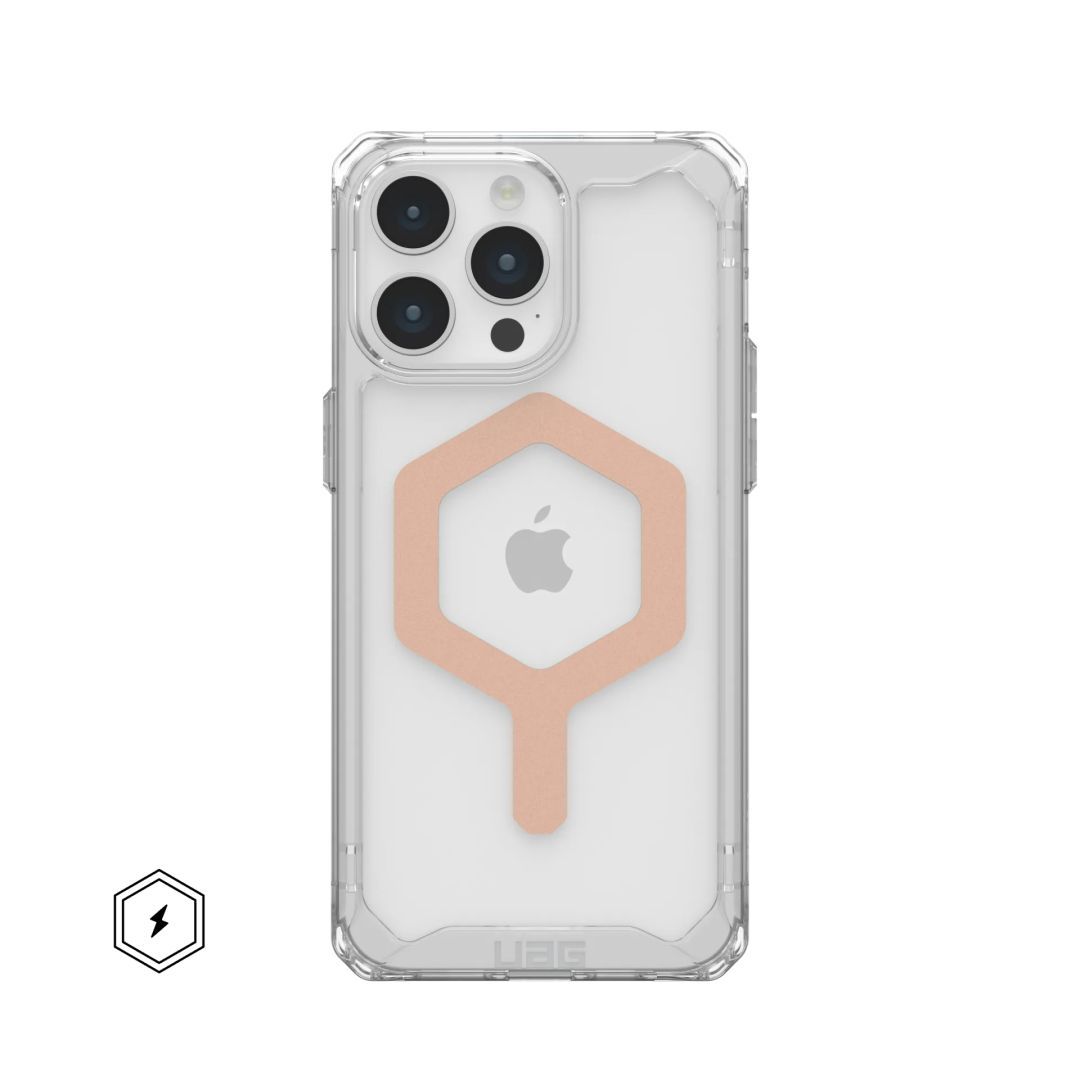 UAG Plyo case for MagSafe iPhone 15 Pro Max Ice/Rose Gold UAG Plyo case for MagSafe iPhone 15 Pro Max Ice/Rose Gold