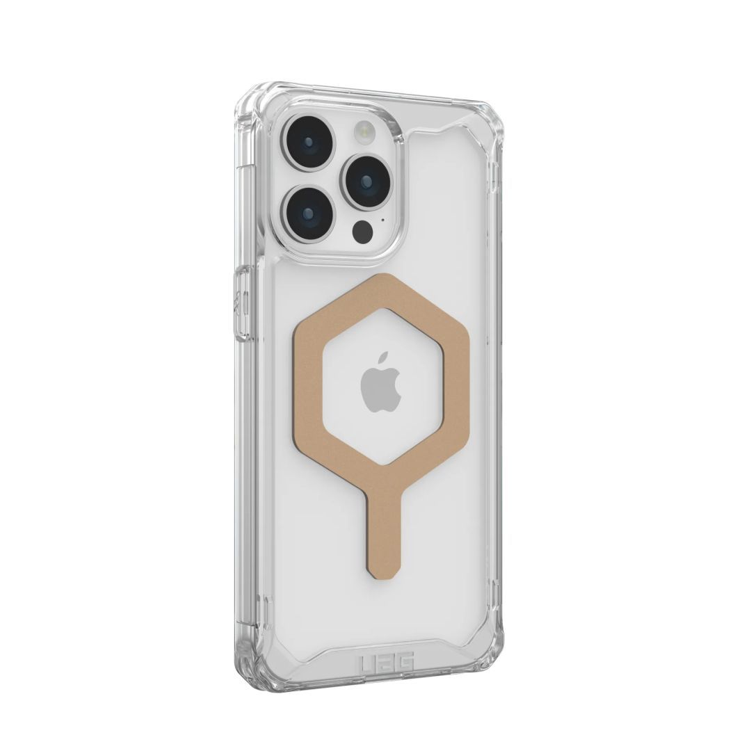 UAG Plyo case for MagSafe iPhone 15 Pro Max Ice/Gold UAG Plyo case for MagSafe iPhone 15 Pro Max Ice/Gold