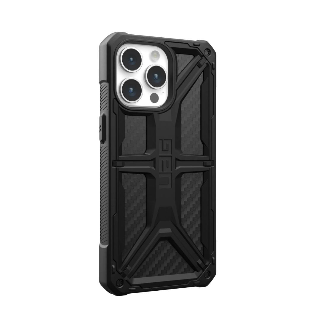 UAG Monarch case for iPhone 15 Pro Max Carbon Fiber UAG Monarch case for iPhone 15 Pro Max Carbon Fiber