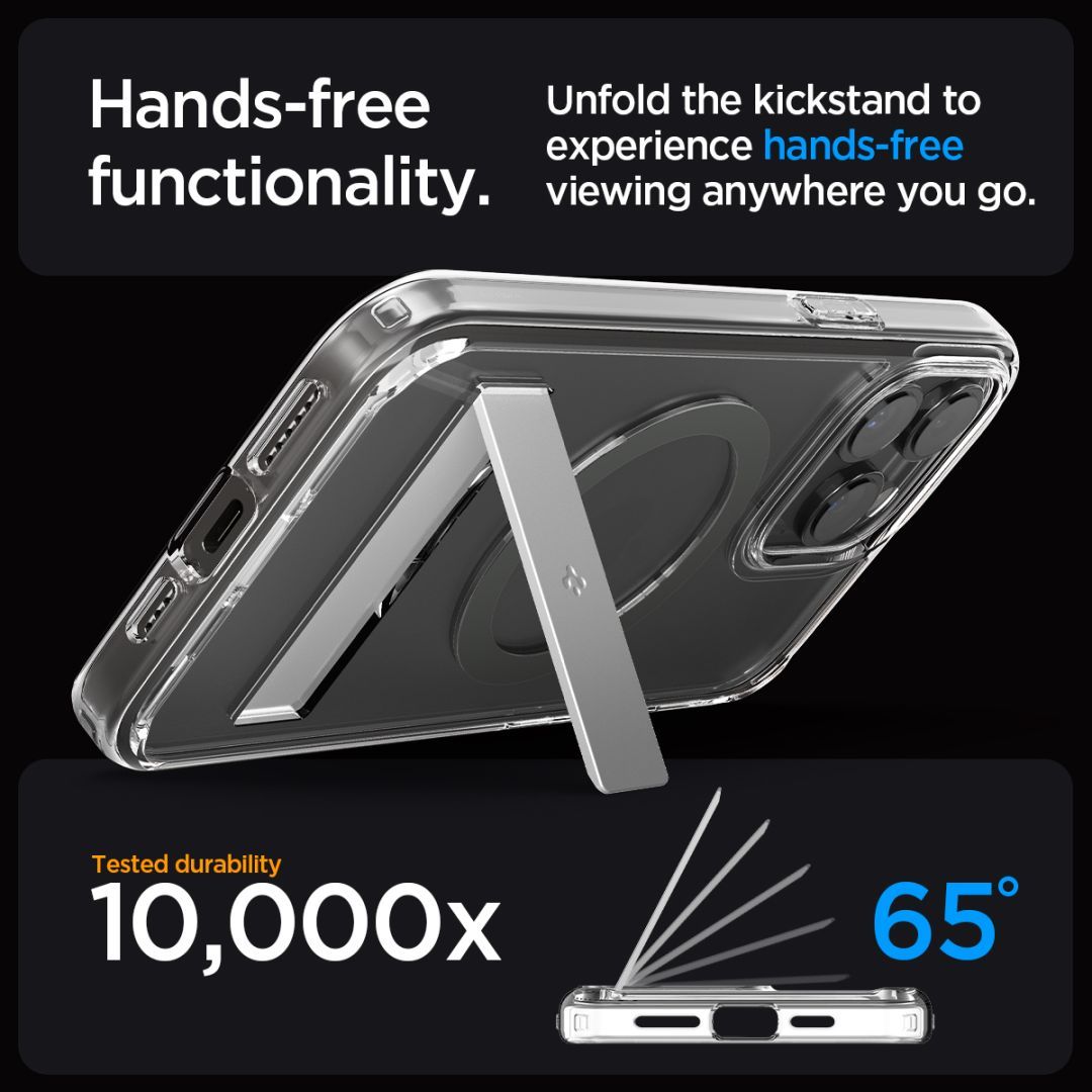 Spigen iPhone 15 Pro Case Ultra Hybrid S MagSafe (MagFit) Graphite Spigen iPhone 15 Pro Case Ultra Hybrid S MagSafe (MagFit) Graphite