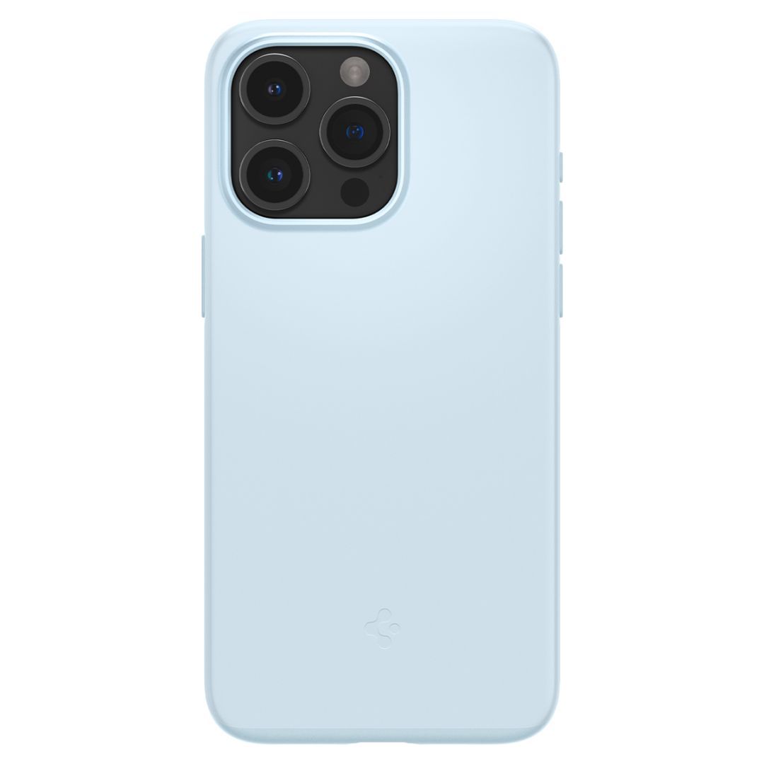 Spigen iPhone 15 Pro Case Thin Fit Mute Blue Spigen iPhone 15 Pro Case Thin Fit Mute Blue