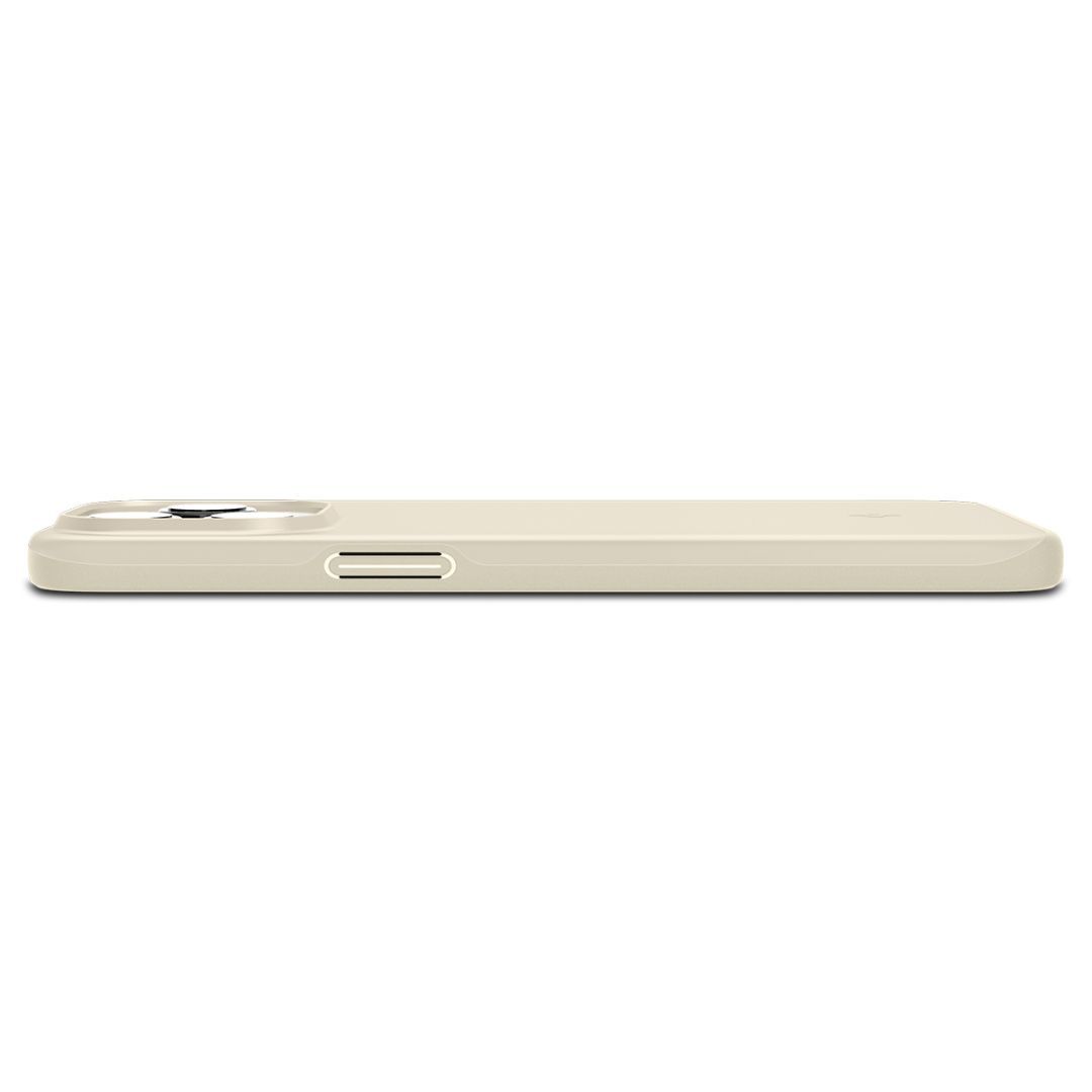 Spigen iPhone 15 Pro Case Thin Fit Mute Beige Spigen iPhone 15 Pro Case Thin Fit Mute Beige