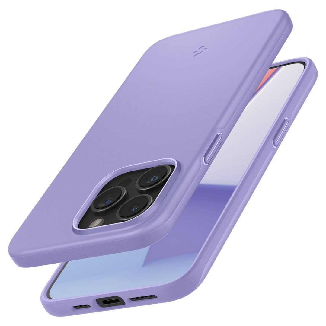 Spigen iPhone 15 Case Thin Fit Iris Purple Spigen iPhone 15 Case Thin Fit Iris Purple