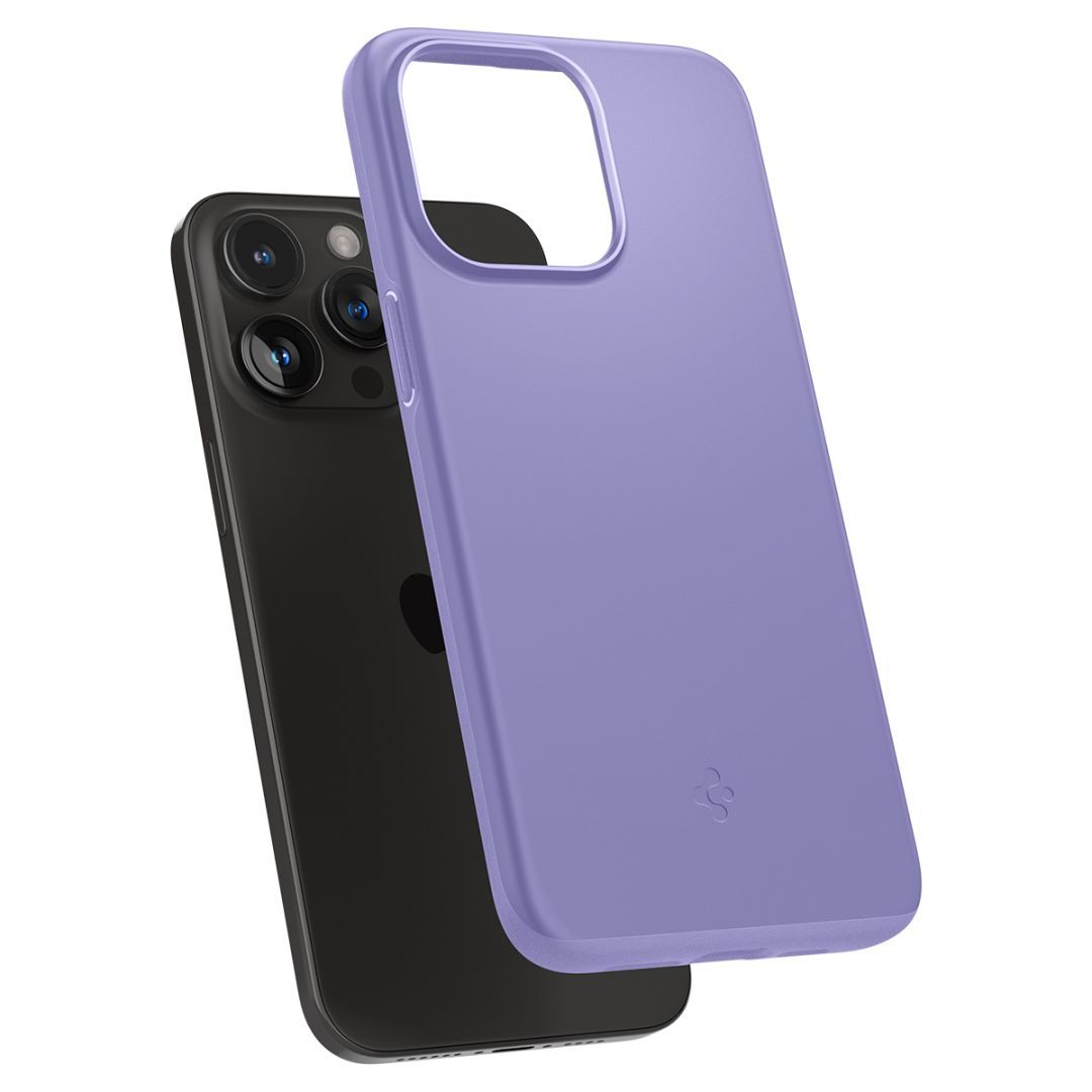 Spigen iPhone 15 Case Thin Fit Iris Purple Spigen iPhone 15 Case Thin Fit Iris Purple