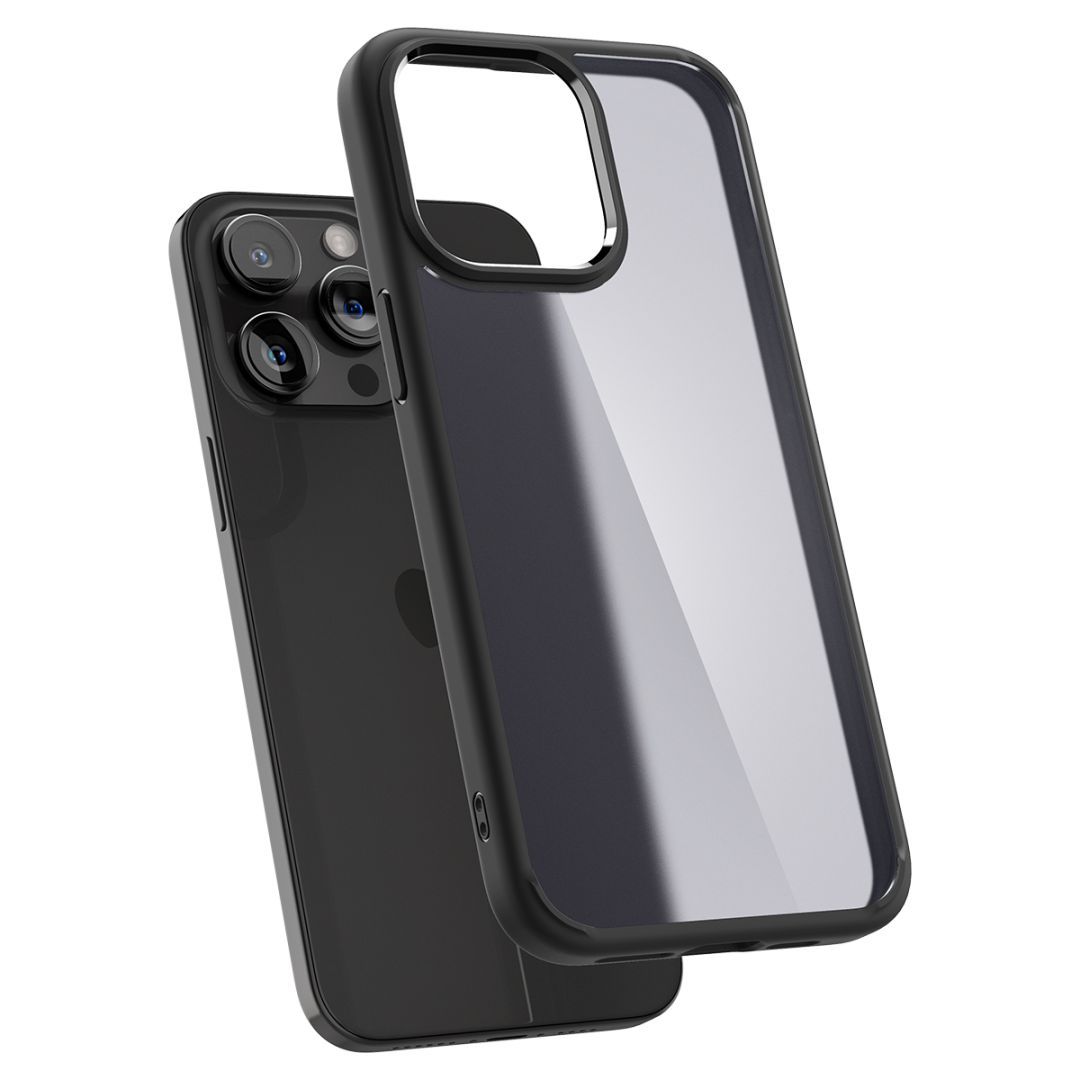 Spigen iPhone 15 Pro Case Ultra Hybrid Frost Black Spigen iPhone 15 Pro Case Ultra Hybrid Frost Black