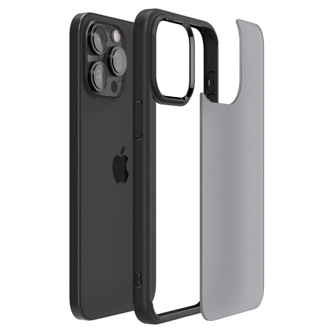 Spigen iPhone 15 Pro Case Ultra Hybrid Frost Black Spigen iPhone 15 Pro Case Ultra Hybrid Frost Black