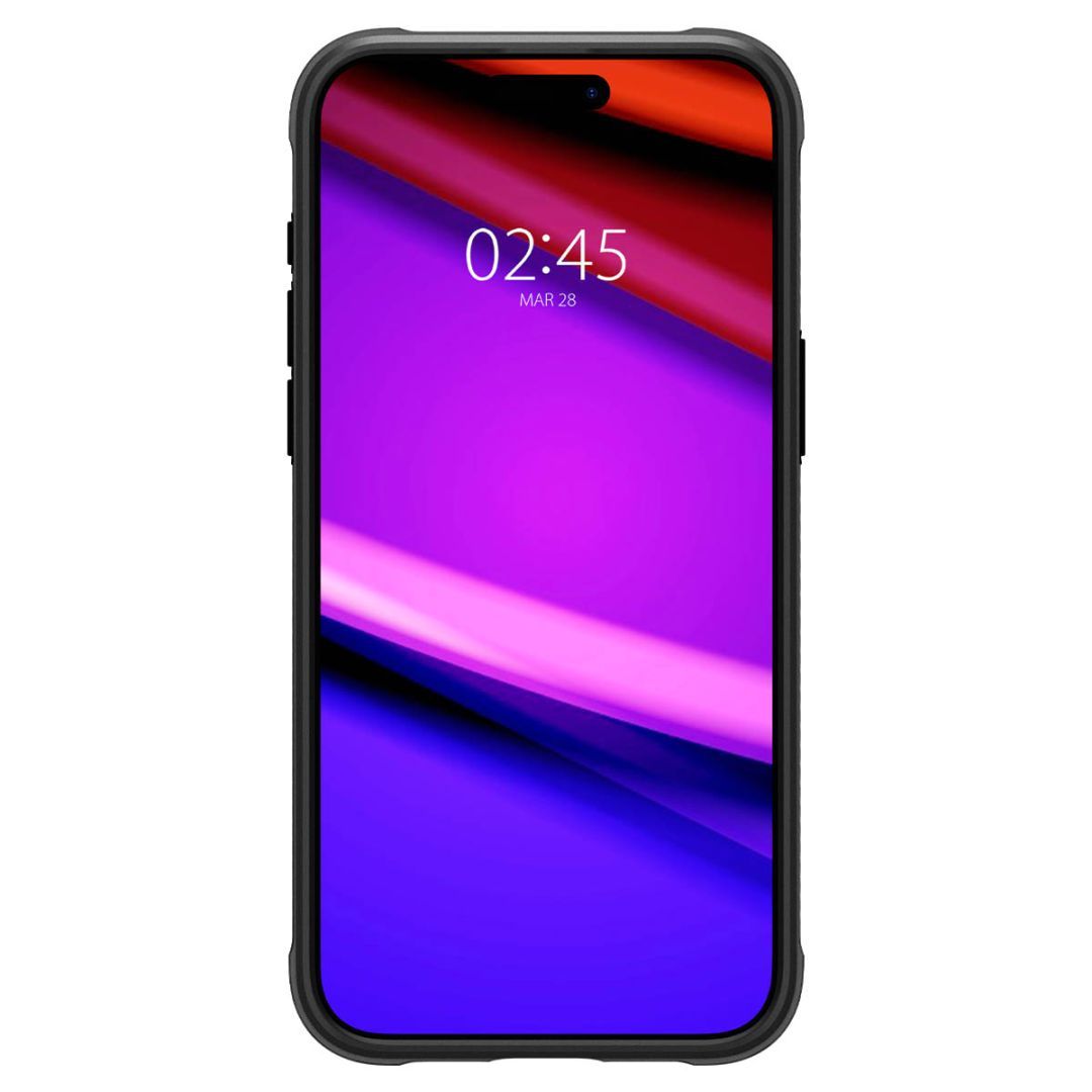 Spigen iPhone 15 Pro Max Case Rugged Armor (MagFit) Matte Black Spigen iPhone 15 Pro Max Case Rugged Armor (MagFit) Matte Black