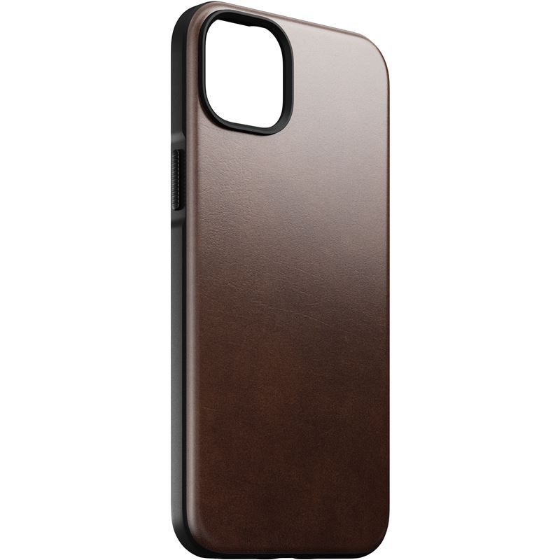 Nomad Modern Leather MagSafe Case, brown - iPhone 14 Plus