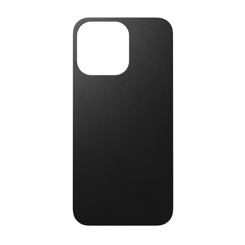 Nomad Leather Skin, black - iPhone 13 Pro