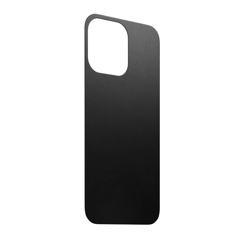 Nomad Leather Skin, black - iPhone 13 Pro