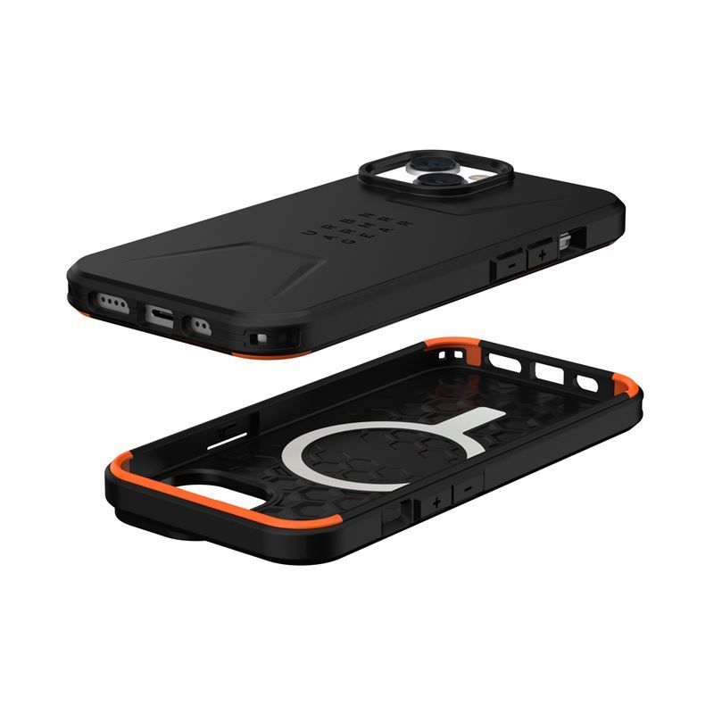 UAG Civilian MagSafe, black - iPhone 14