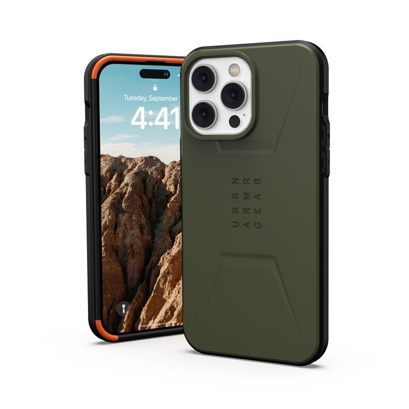 UAG Civilian MagSafe, olive - iPhone 14 Pro Max