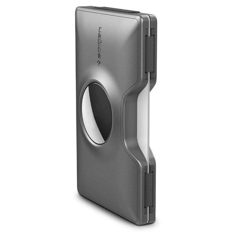 Spigen Wallet S Card Holder AirTag Gunmetal