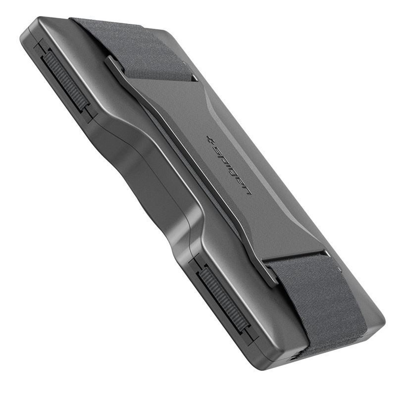 Spigen Wallet S Card Holder AirTag Gunmetal