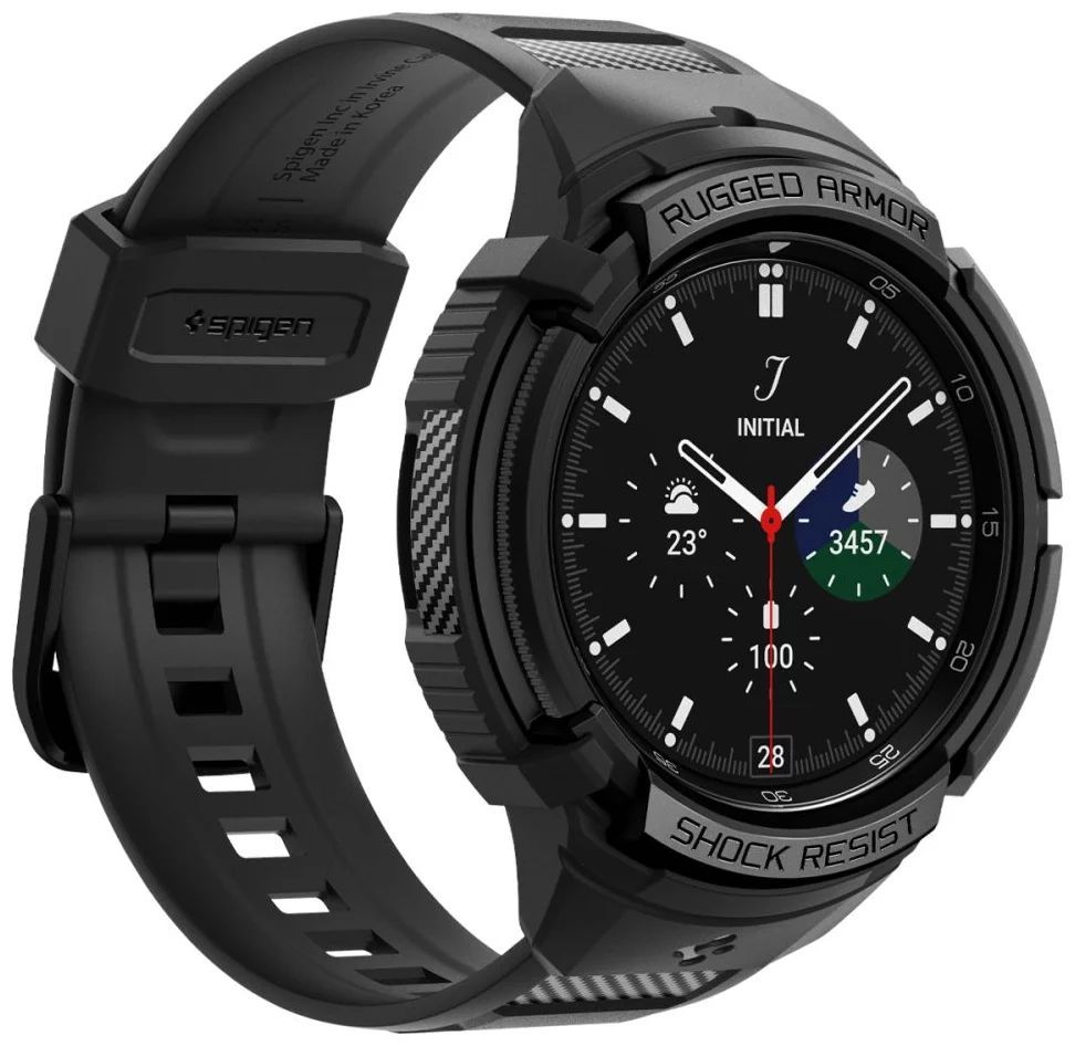 Spigen Rugged Armor Pro for Samsung Galaxy Watch6 Classic 47mm Black Spigen Rugged Armor Pro for Samsung Galaxy Watch6 Classic 47mm Black