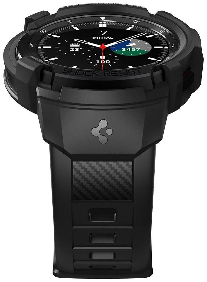 Spigen Rugged Armor Pro Samsung Galaxy Watch 4 Classic Black Spigen Rugged Armor Pro Samsung Galaxy Watch 4 Classic Black