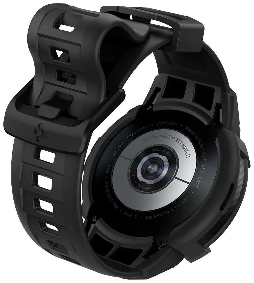 Spigen Rugged Armor Pro Samsung Galaxy Watch 4 Classic Black Spigen Rugged Armor Pro Samsung Galaxy Watch 4 Classic Black