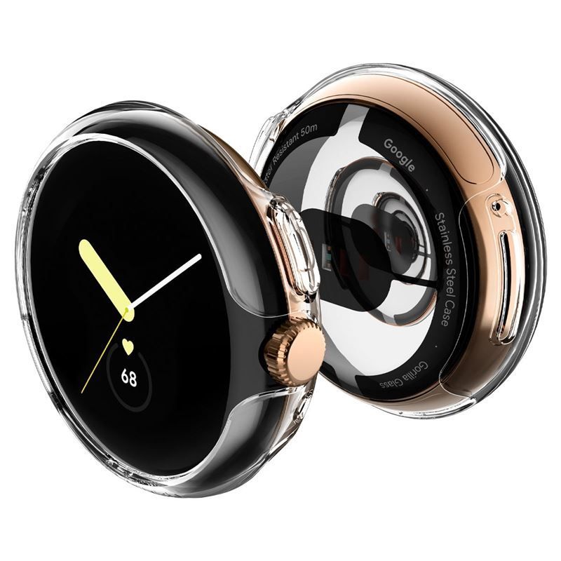 Spigen Thin Fit, crystal clear - Google Pixel Watch Spigen Thin Fit, crystal clear - Google Pixel Watch