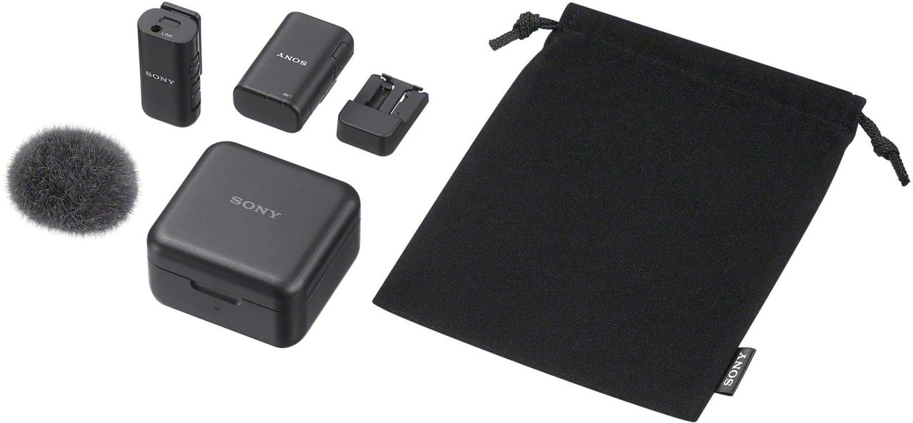 Sony ECM-W3S Wireless Microphone Black