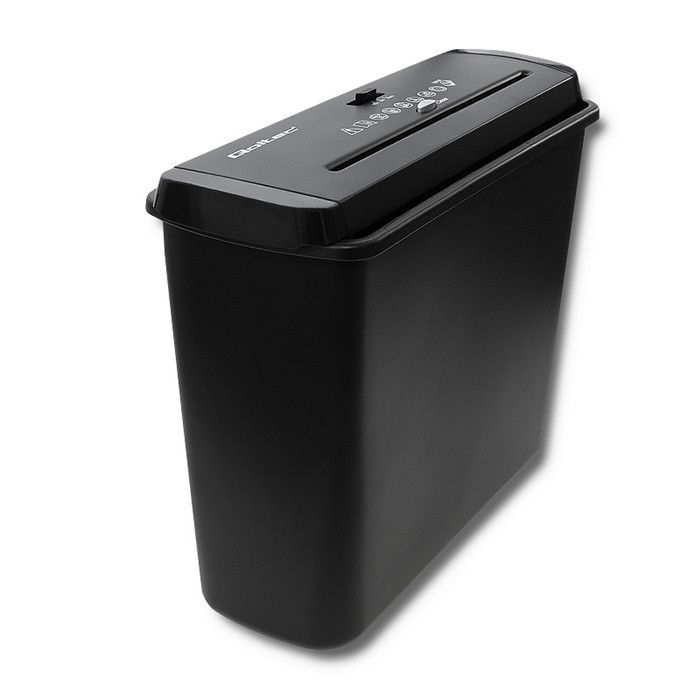 Qoltec Shredder Home & Office Iratmegsemmisítő Black