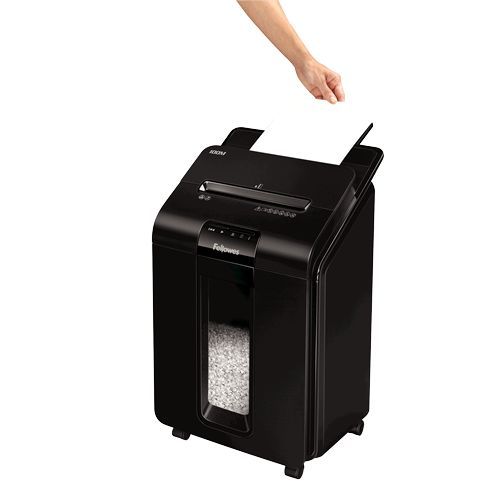 Fellowes Automax 100M Iratmegsemmisítő Black