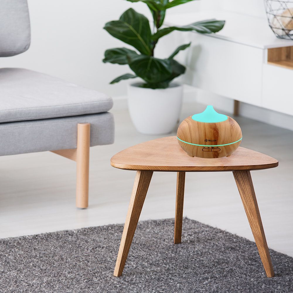 Tellur WiFi Smart Aroma Diffuser 300ml LED Brown