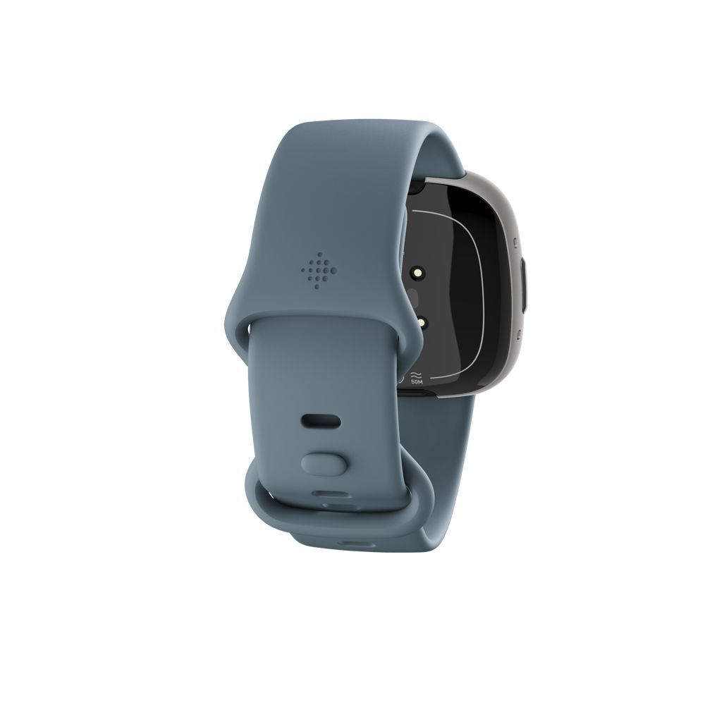 Fitbit Versa 4 Waterfall Blue/Platinum Aluminum