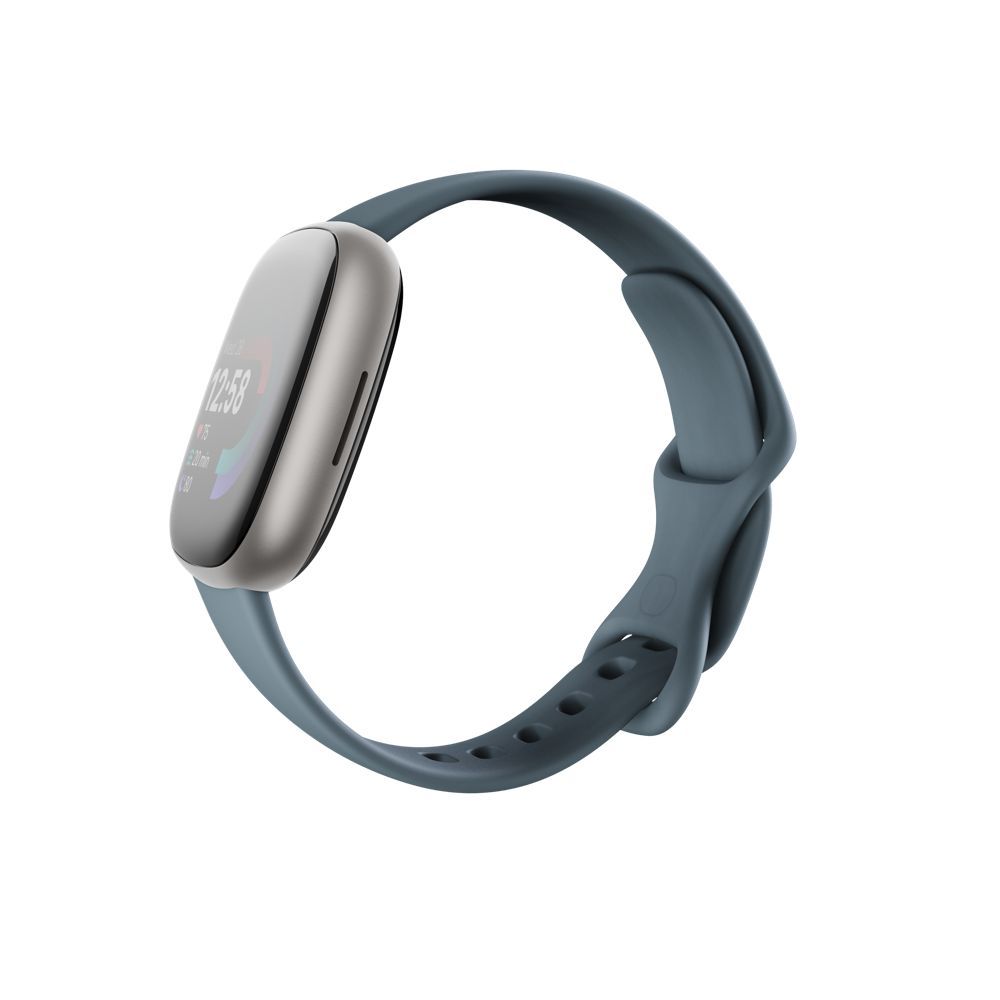 Fitbit Versa 4 Waterfall Blue/Platinum Aluminum