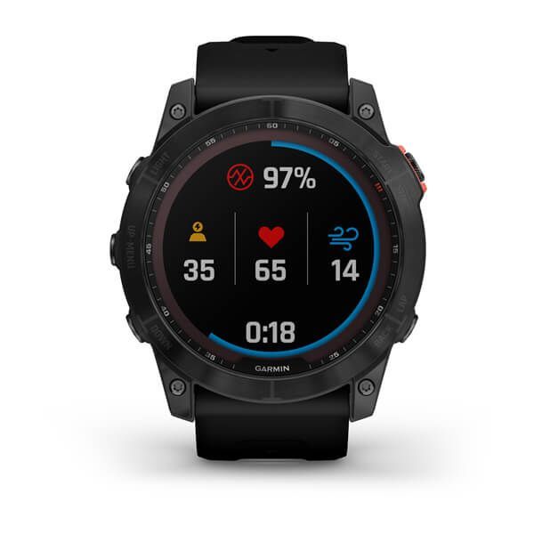 Garmin fenix 7X Solar Slate Grey with Black Band