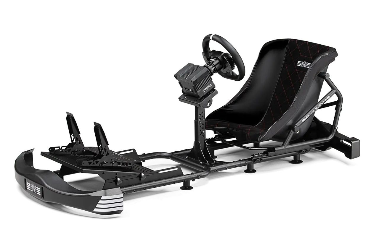 Next Level Racing Go Kart Plus Racing Cockpit Black