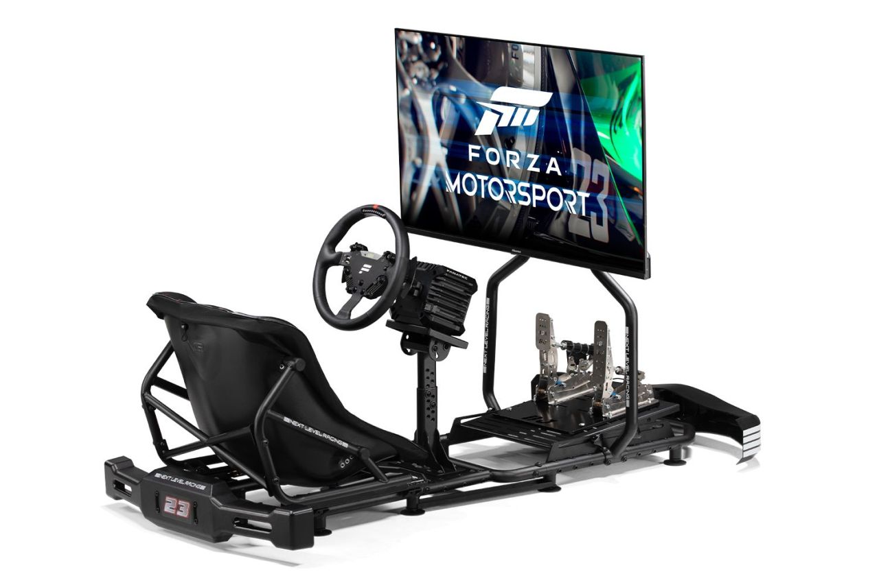 Next Level Racing Go Kart Plus Racing Cockpit Black