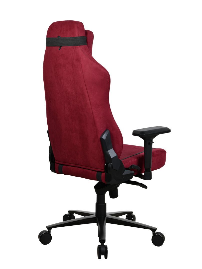 Arozzi Vernazza Supersoft Fabric Gaming Chair Bordeaux