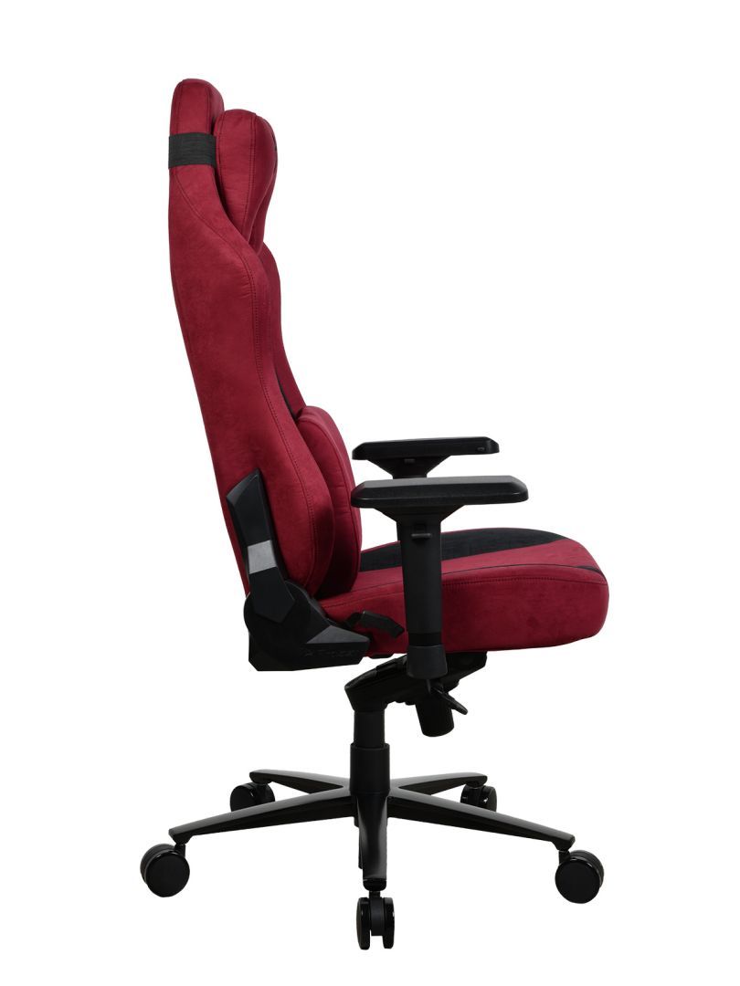 Arozzi Vernazza Supersoft Fabric Gaming Chair Bordeaux