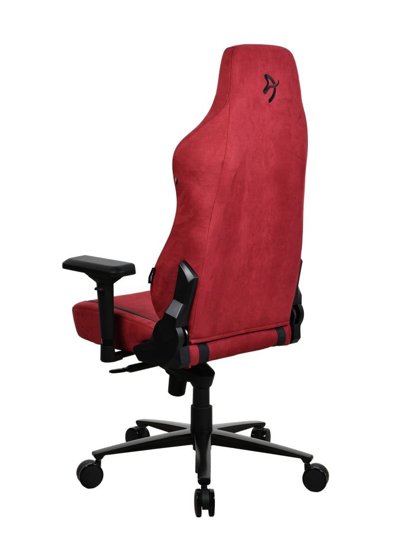 Arozzi Vernazza Supersoft Fabric Gaming Chair Bordeaux