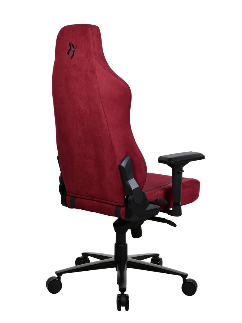 Arozzi Vernazza Supersoft Fabric Gaming Chair Bordeaux