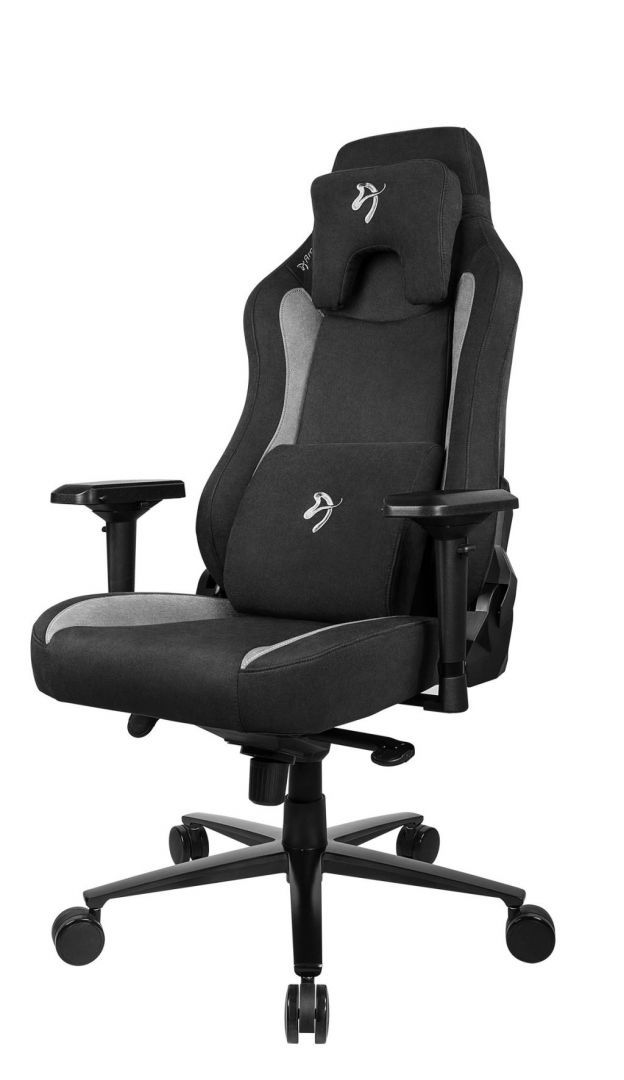 Arozzi Vernazza Supersoft Fabric Gaming Chair Black