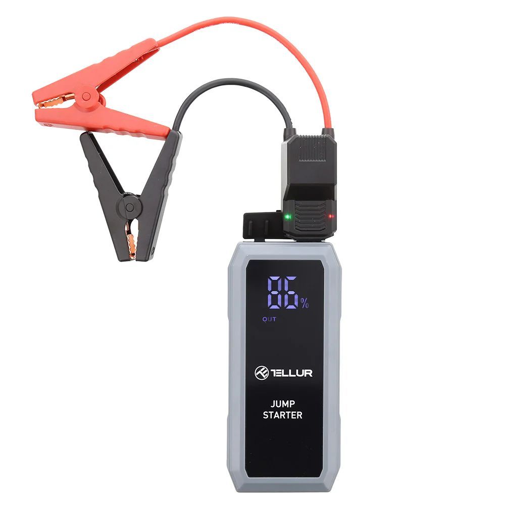 Tellur Portable Car Jump Starter 16800mAh Powerbank Black