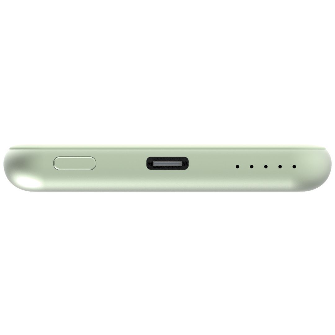 Verbatim Charge 'n' Go Magnetic Wireless 5000mAh PowerBank Green