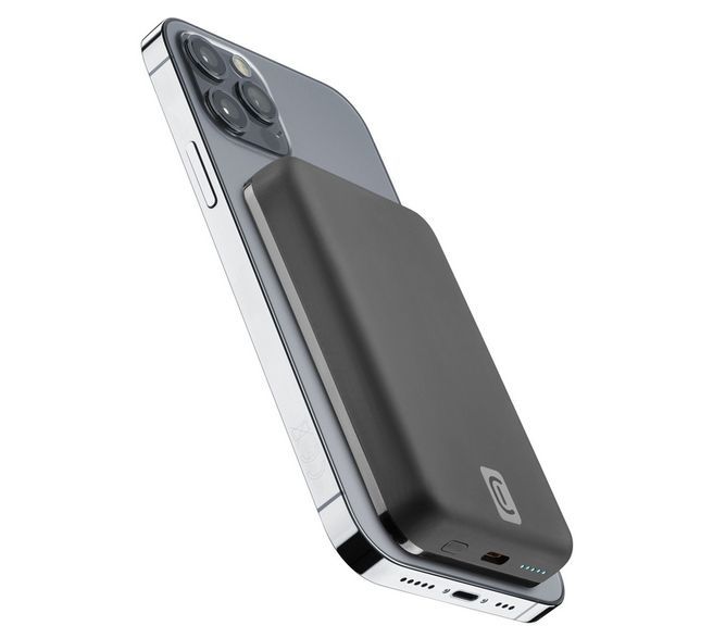 Cellularline MAG 5000mAh Wireless Powerbank Black