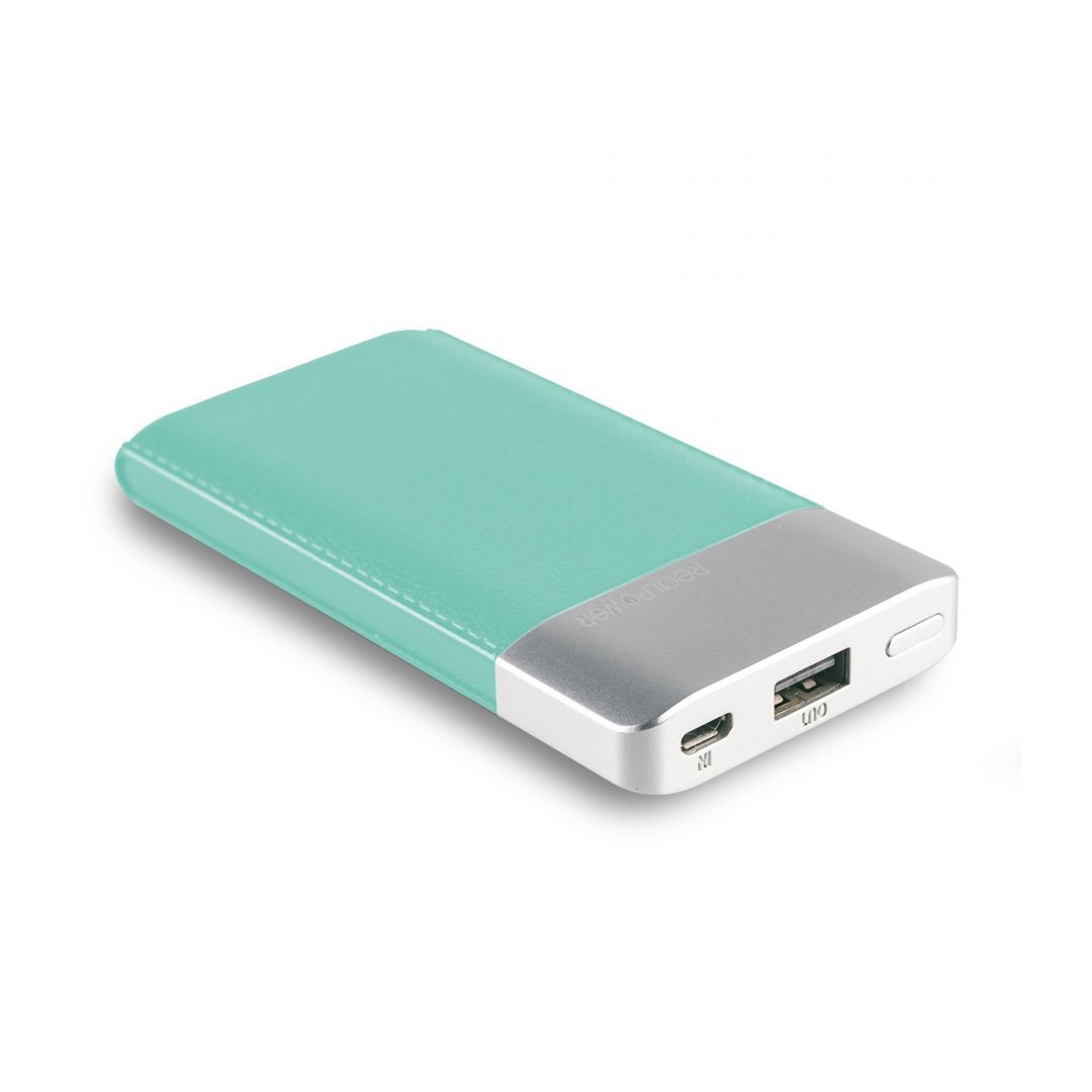 Realpower PB-4000 Fashion 4000mAh PowerBank Lake Blue