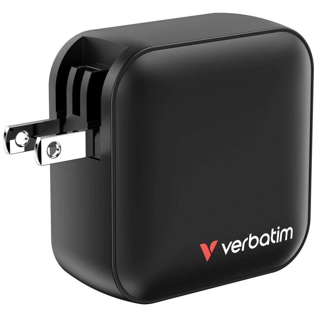 Verbatim Mini GaN Wall Charger 100W 4 Port Black Verbatim Mini GaN Wall Charger 100W 4 Port Black