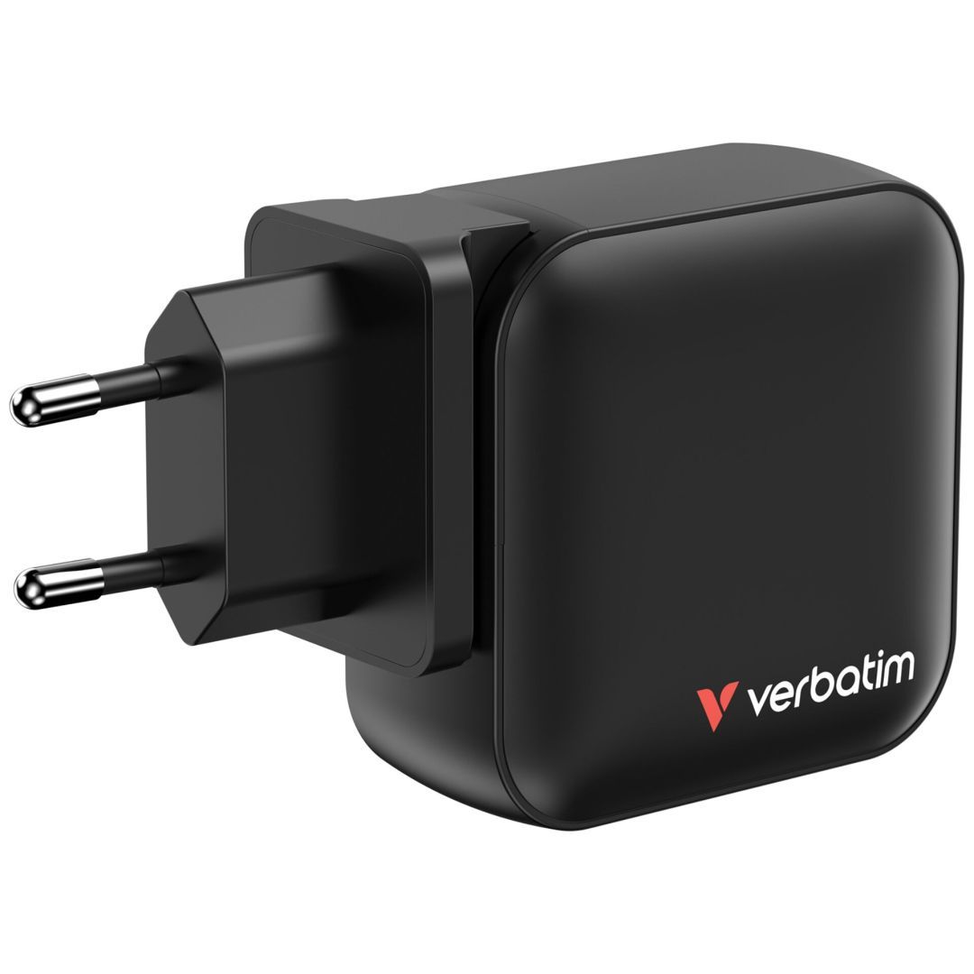 Verbatim Mini GaN Wall Charger 100W 4 Port Black Verbatim Mini GaN Wall Charger 100W 4 Port Black