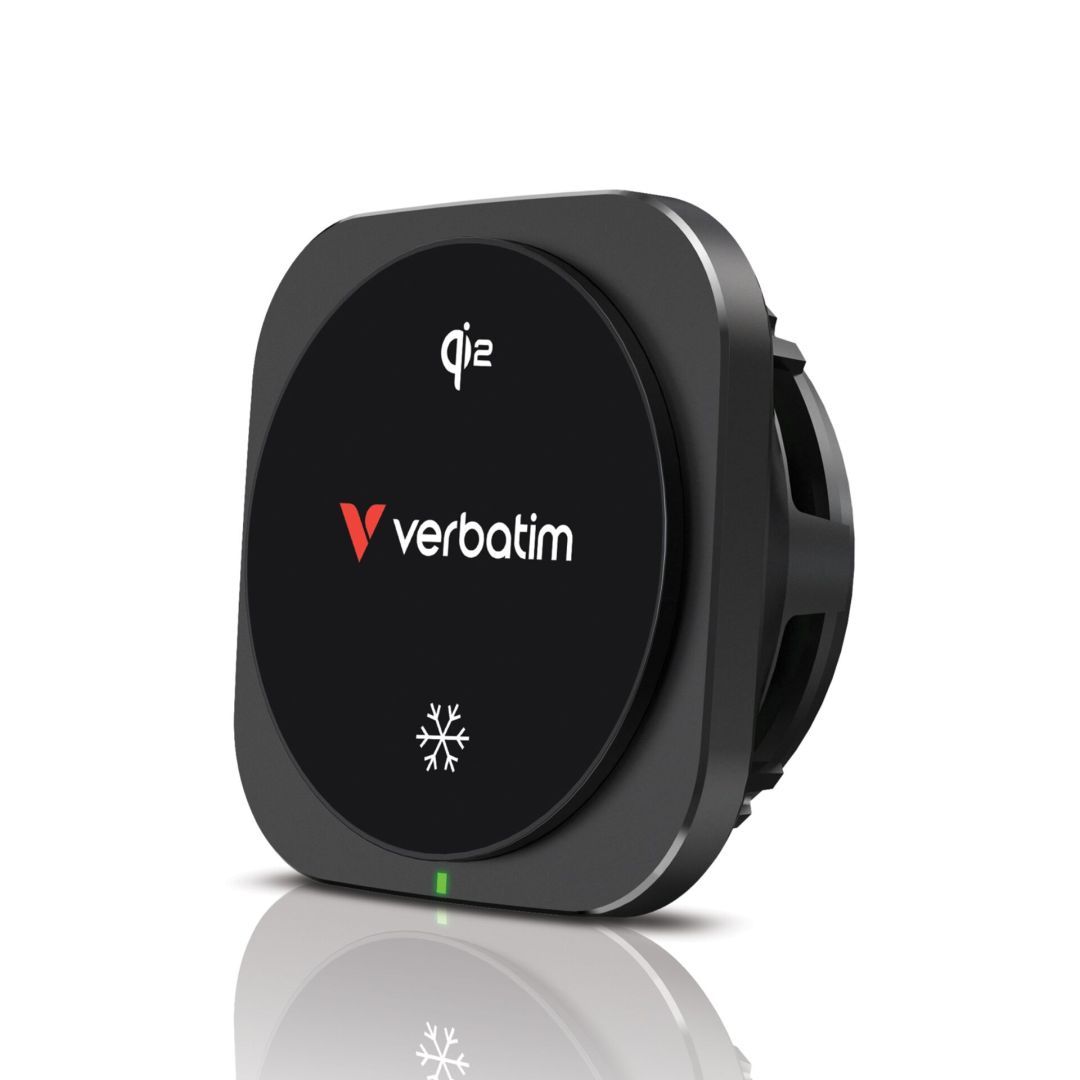 Verbatim Charge ''n'' Drive Magnetic Wireless Car Charger Black Verbatim Charge ''n'' Drive Magnetic Wireless Car Charger Black